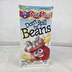 Vintage Don't Spill the Beans Game COMPLETE Milton Bradley 1999 Kids 90's